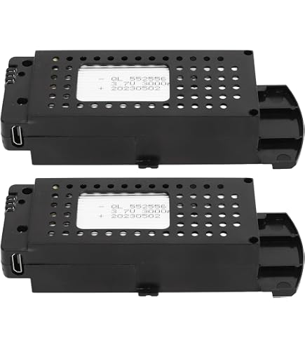 Keenso 3.7V 2600mAh RC Drone Batería de Litio, RC Drone Batería de Litio para E88 Mini Drone Batería de Litio para Reemplazo Keenso 3.7V 2600mAh RC Drone Batería de Litio, RC Drone Batería de Litio para E88 Mini Drone Batería de Litio para Reemplazo