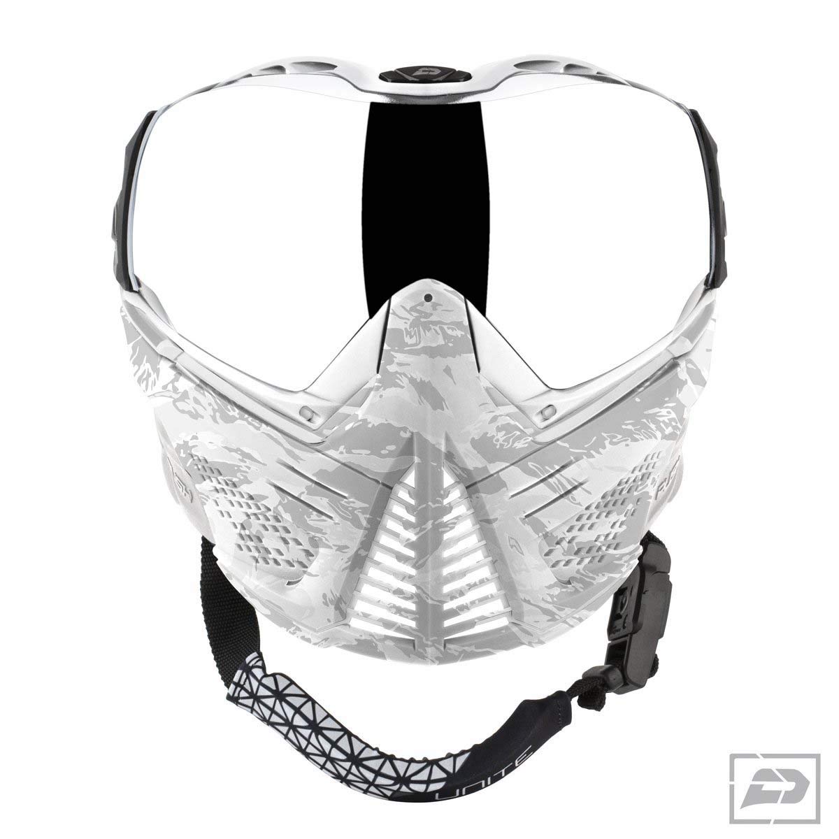 Push Unite Paintball Goggles & Case White Camo Jeff Bibb Pouches