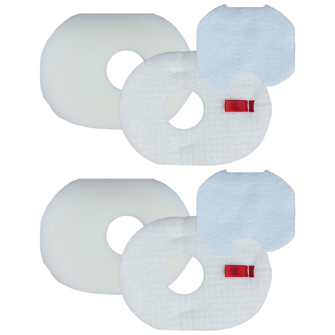 2 Pack Foam and Felt Filter kit for Shark Rocket Part # XFFV300 & 1080FTV320