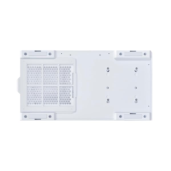 LIAN LI MID-TOWER ATX PC CASE, 3 X 140MM ARGB FANS, CHASSIS WITH FRONT & SIDE TEMPERED GLASS PANELS, LIQUID COOLING READY, GAMING COMPUTER CASE, (CG237 RGB – ATX -WHITE)