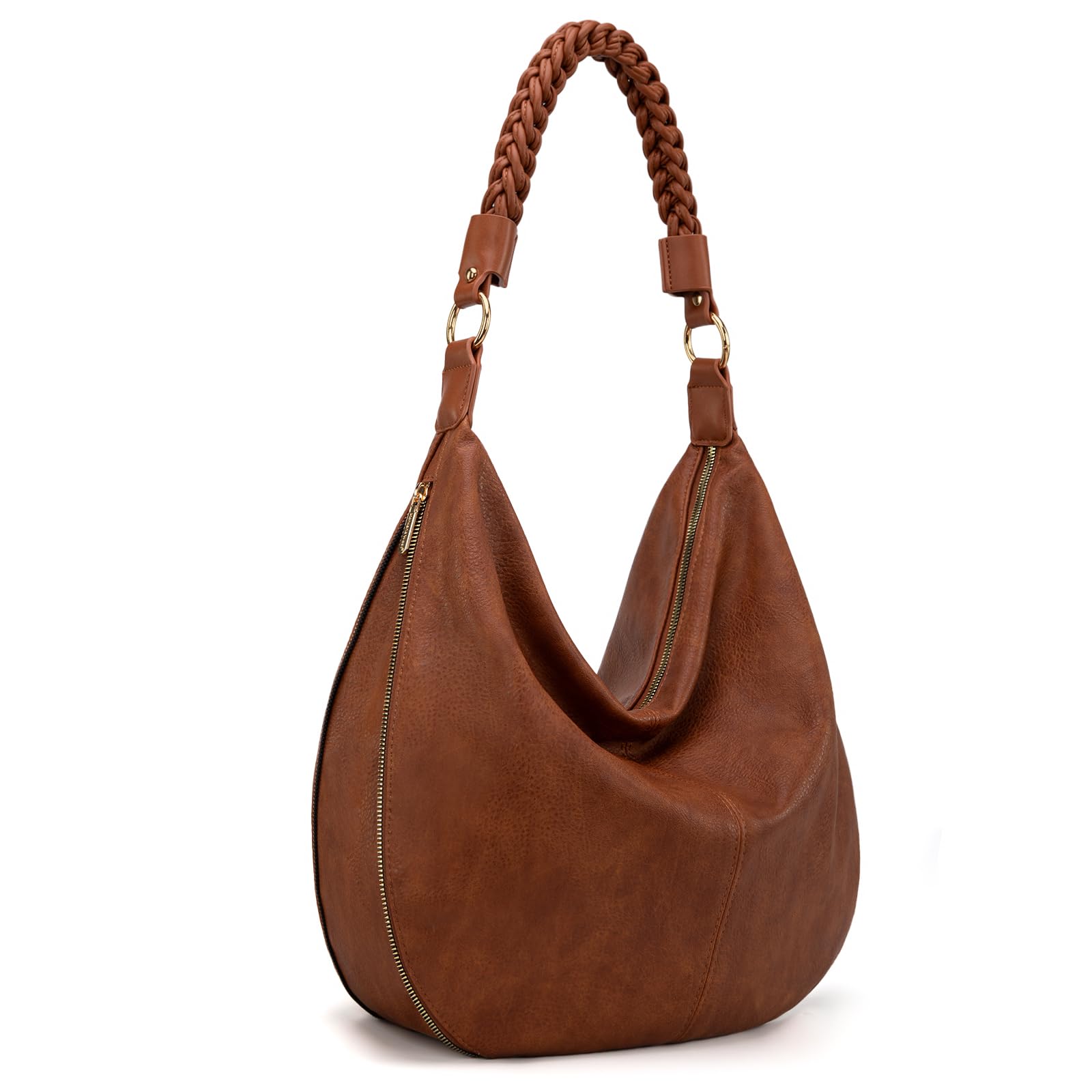 Photo 1 of Montana West Brown Hobo Bags for Women Slouchy Shoulder Purse Handbags
