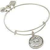 Alex and Ani Star of David Crystal Charm Bangle
