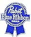 Pabst Blue Ribbon PBR Beer Embroidered Iron on Beer Patches Approx:2.75 