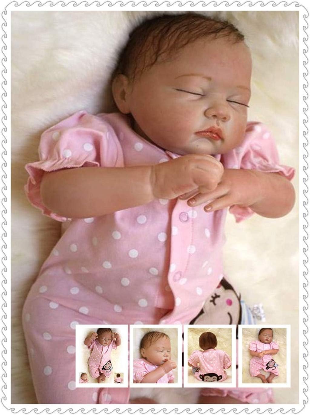 Prezzo ZIYIUI 50cm Reborn Bambola Molle El Bambino di Simulazione del Silicone Vinile Magnetica Bocca Bella Realistica Sveglia della Ragazza del Ragazzo Bambini GiocattoloBambola Reborn Offerte