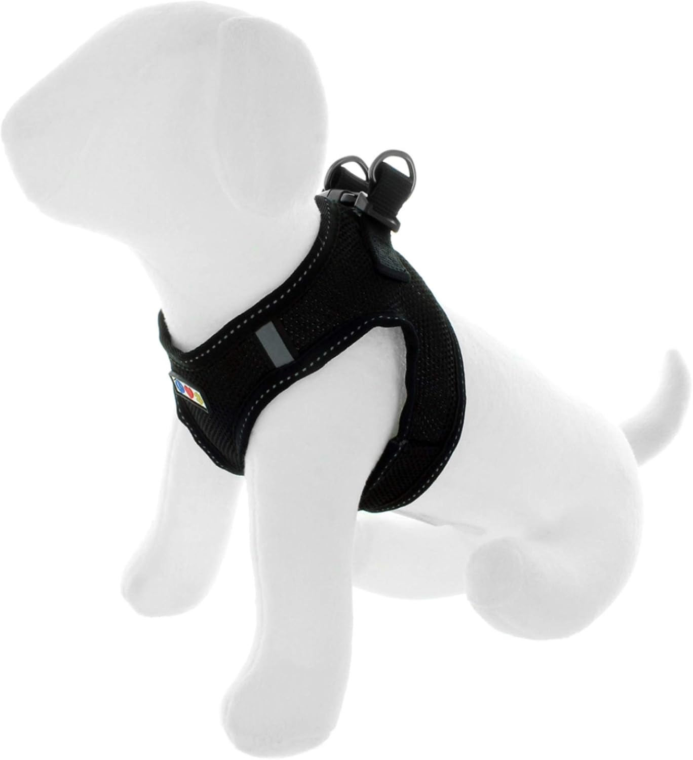 PAWTITAS Pet Reflective Mesh Dog Harness, Step-in or Vest Style, Comfortable Training Walking Harness for Small Dogs XS Size - Image 3