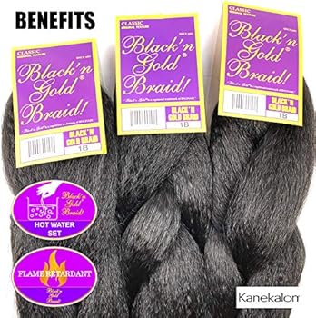 Bng Classic Braiding Hair 25 Inch 100 Kanekalon Jumbo Synthetic Bulk Braiding Hair Extensions For Goddess Box Braids Twists Faux Locs Crochet Braids 5 Pack Color 2 Buy Online At Best Price