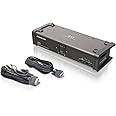 IOGEAR 2-Port DVI KVMP Switch w/Full Set of Cables, (GCS1102 TAA Compliant), Black