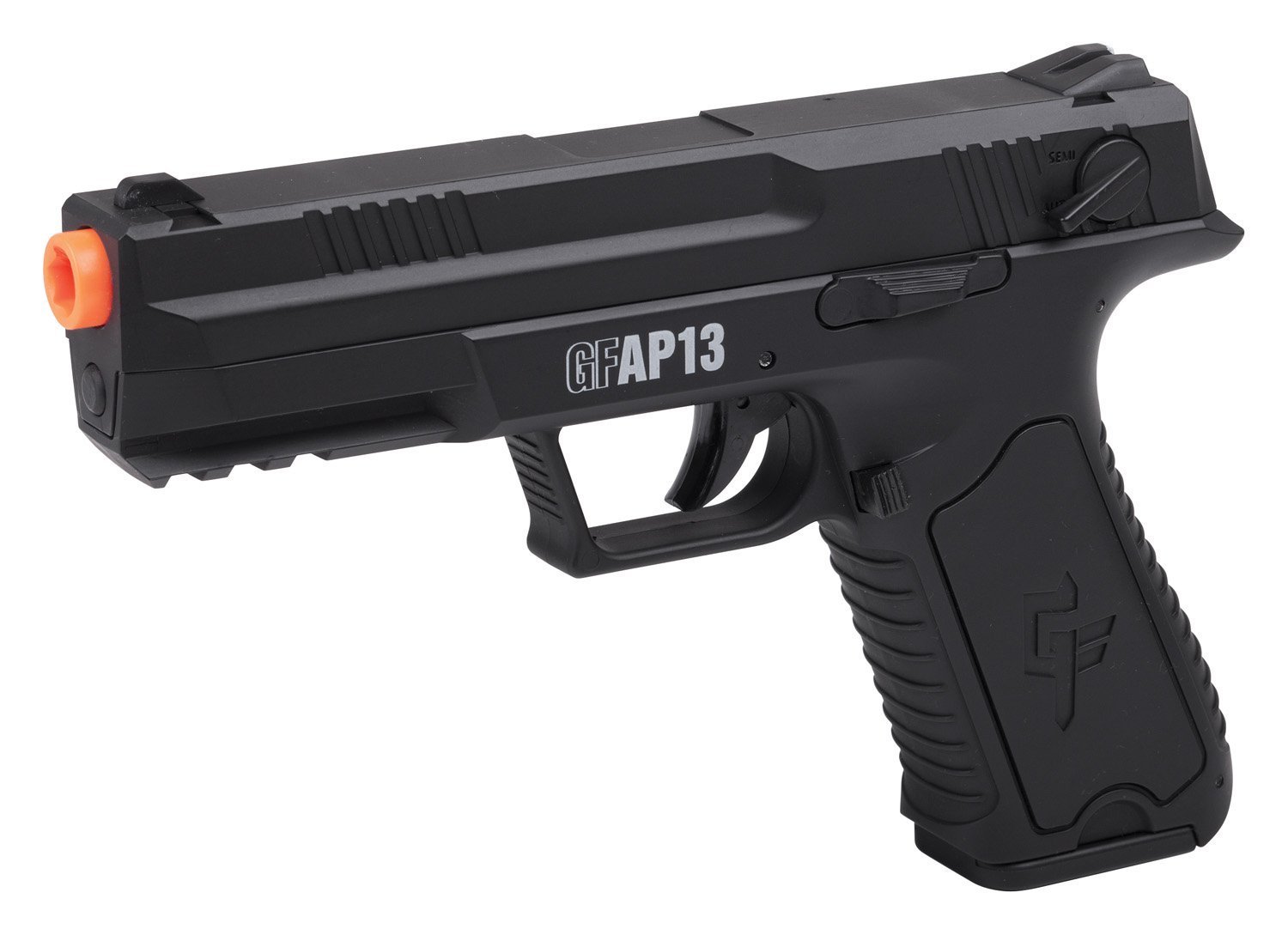 Photo 1 of Game Face GFAP13 AEG Electric Full/Semi-Auto Airsoft Pistol Kit, Black