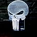 3D Punisher Skull Lighting by Playtime 123 is a Great Nightlight with a Soft Glow for Kids. These Lights Make Beautiful Gifts and Amazing Desk Lamps for Dad. Start enjoying your own 3d Light Today!