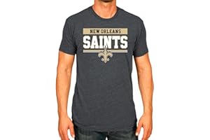 Team Fan Apparel NFL Adult Team Block Tagless T-Shirt - Cotton Blend - Charcoal - Perfect for Game Day - Comfort and Style