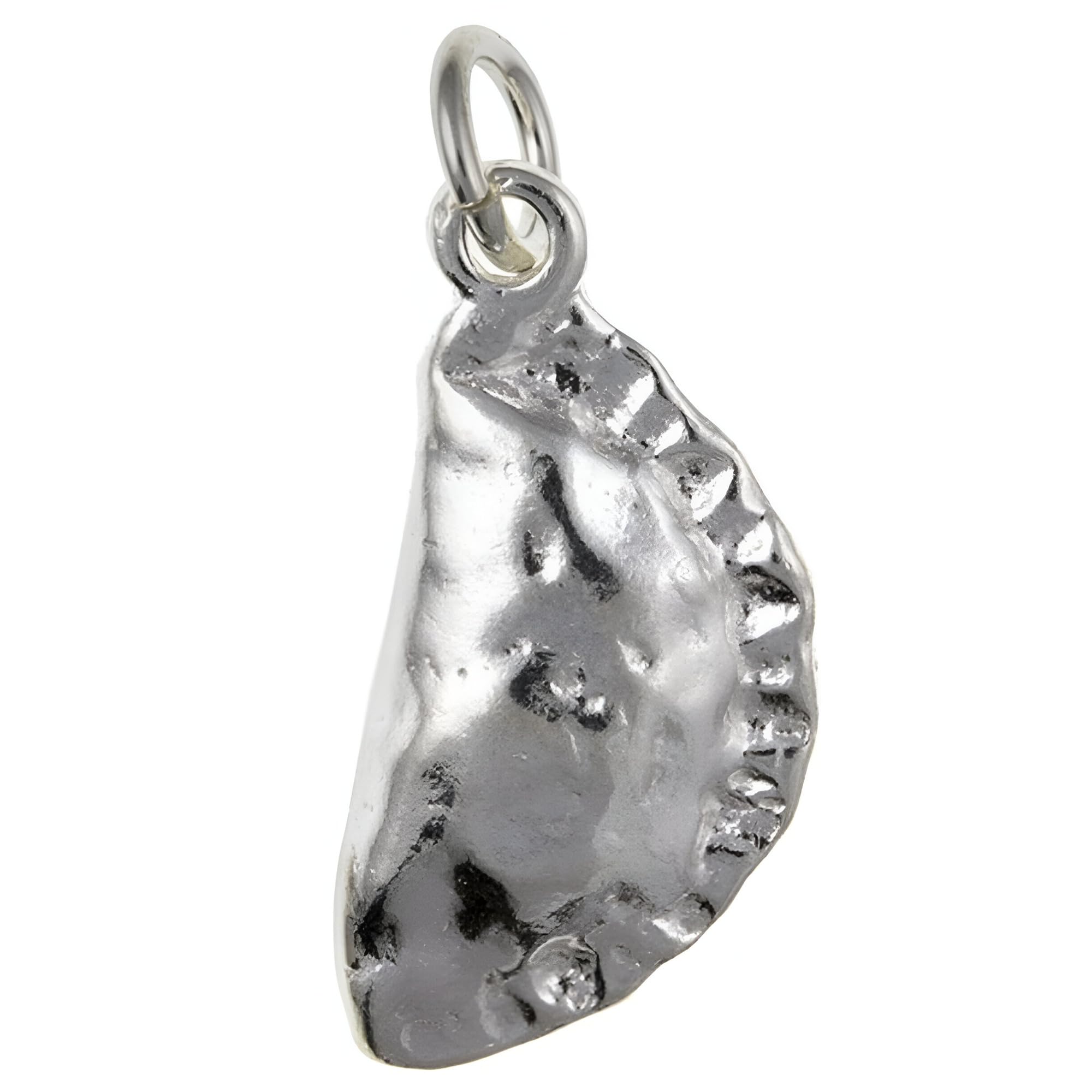 Designer Inspirations Boutique Cornish Pastie Pie 925 Sterling Silver Charms for Bracelets Necklaces for Women - Fit European Link Charm Bracelet Necklace - Women's Charms - Slider Dangle Charm