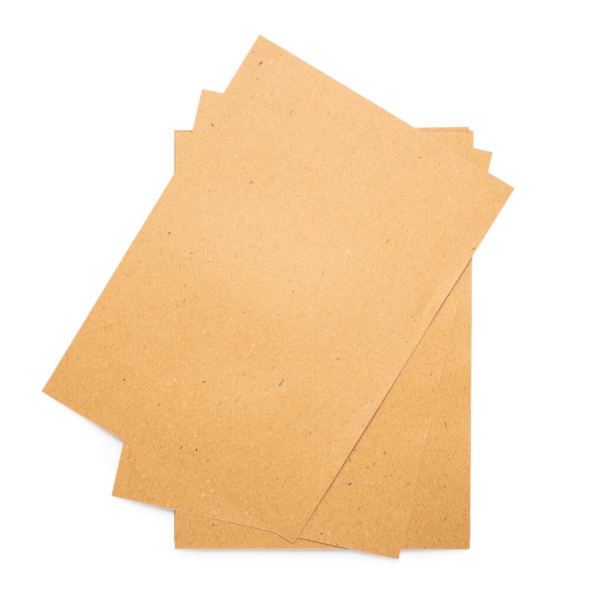 Hawksbill 50Pack Brown Card A4 280GSM Thick Kraft Card for Arts & Crafts