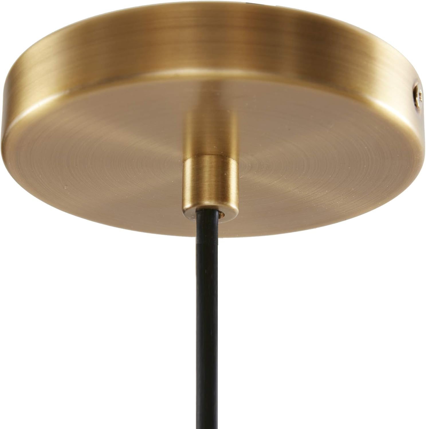 Hampton Hill Auburn Gold Modern Chandeliers Pendant Hanging Lamp Ceiling, Dining Room Lighting Fixtures, 8"x8": Furniture & Decor