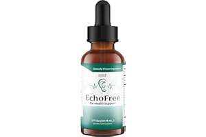 NATURE’S NUTRIWAVE EchoFree Drops - Natural Support with L-Tryptophan, Gotu Kola, and L-Arginine – Plant-Based Formula, Made in The USA, Non-GMO, Easy-to-Take - 2oz Bottle, 1 Month Supply