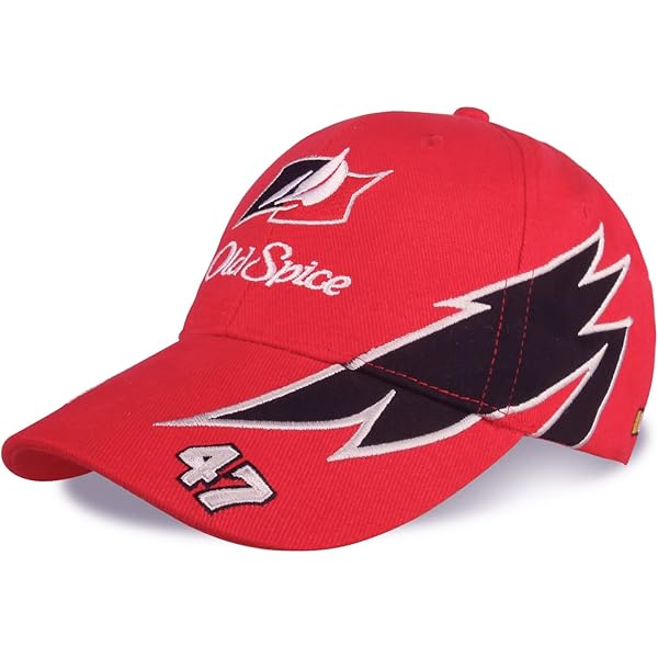 Amazon.com: #47 Cal Naughton Cap Talladega Nights Unisex Red hat