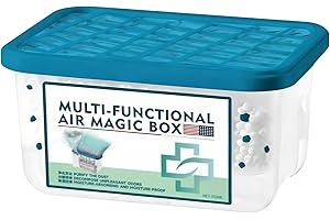 Indoor Air Purification Dust Removal Magic Box, Multifunctional Air Magic Box, Dusts Removal Airs Magics Dusts Boxes Cleaner 