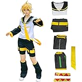 jrswai Cosplay Costume Anime Sailor Uniform Halloween Party Outfit Full Set