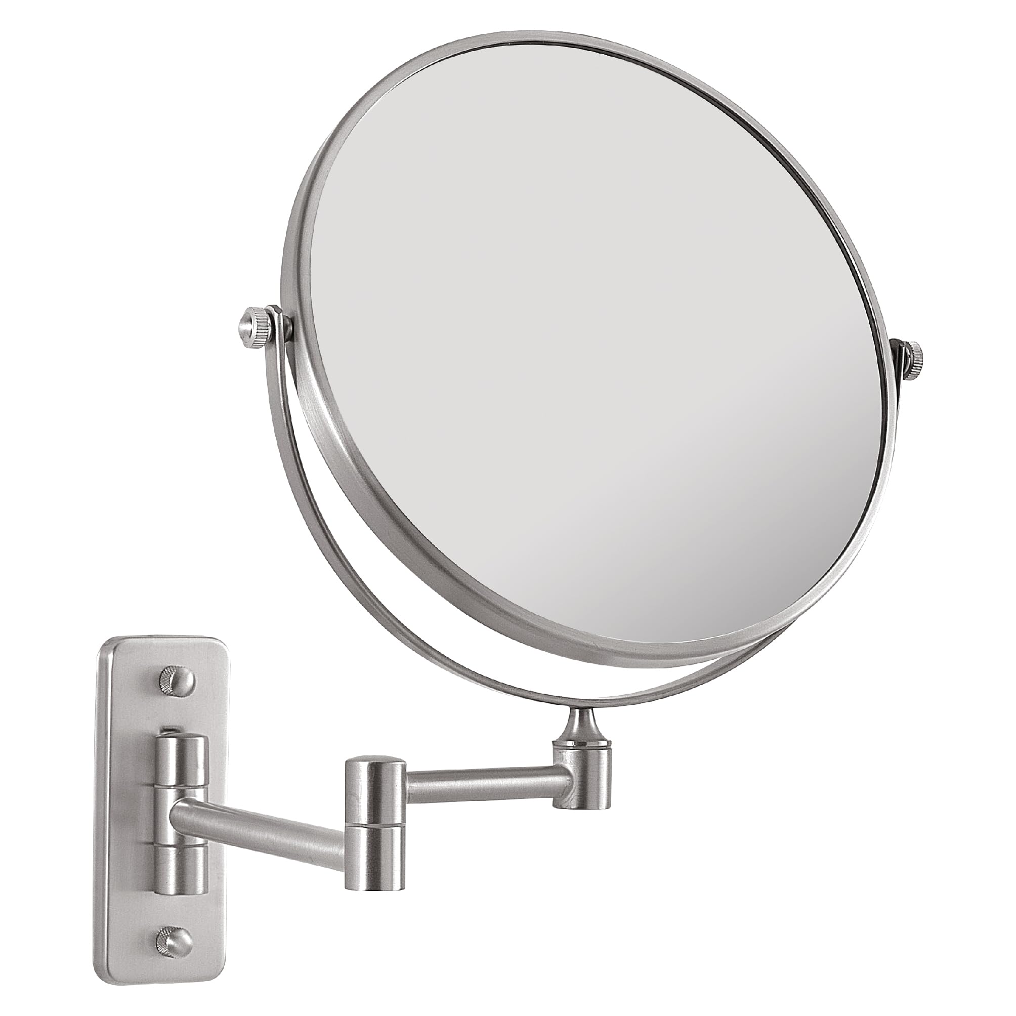 Gedy Gaia Brushed Wall Magnifying Mirror