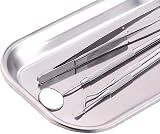 Keenso Stainless Steel Medical Surgical Tray 8.85x4.52" Professional Kidney view 6