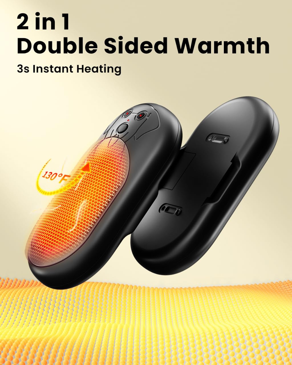 Electric Hand Warmers Rechargeable 2 Pack