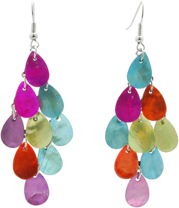 Zitronen Ohrringe Damen - Handgefertigte Harz Ohrringe 3.5x1cm Gelb