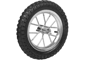 Dirt Bike Front Rear Wheel Rim Assembly, 12 1/2x2.75in 12.5x2.75in Tire for Coolster 49cc 2 Stroke Dirt Bike QG-50 Rim, Pit B