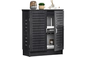 WiFi Router Storage Cabinet, Floor Standing Router Storage Box, Strong Load-Bearing Capacity, Strong Legs, for Office and Hom