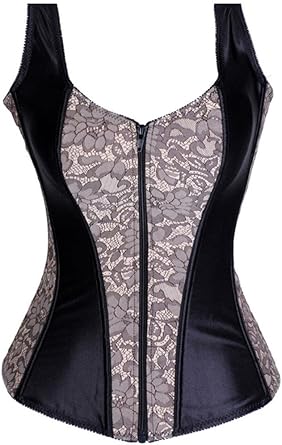 zipper corset top
