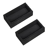 Nelyrho 2 Pieces 1kg Graphite Ingot Molds for