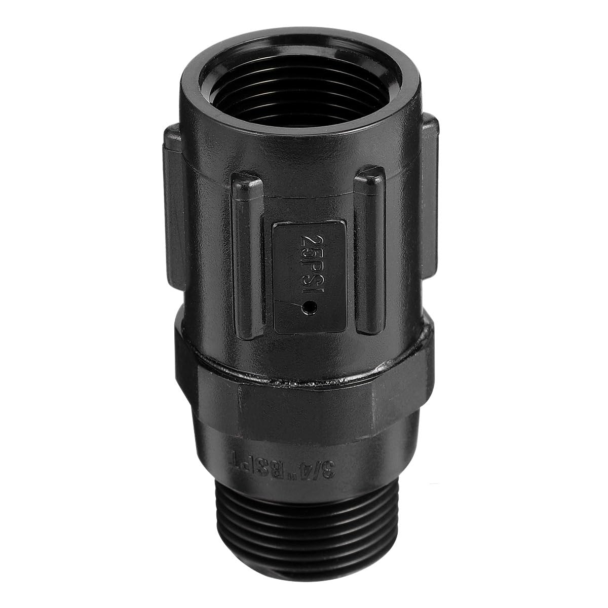 ULTECHNOVO 25 Psi Irrigation Pressure Regulator Valve with 3/4 Inch Thread Connector for Garden Hose and Drip Irrigation Systems Water Pressure Control