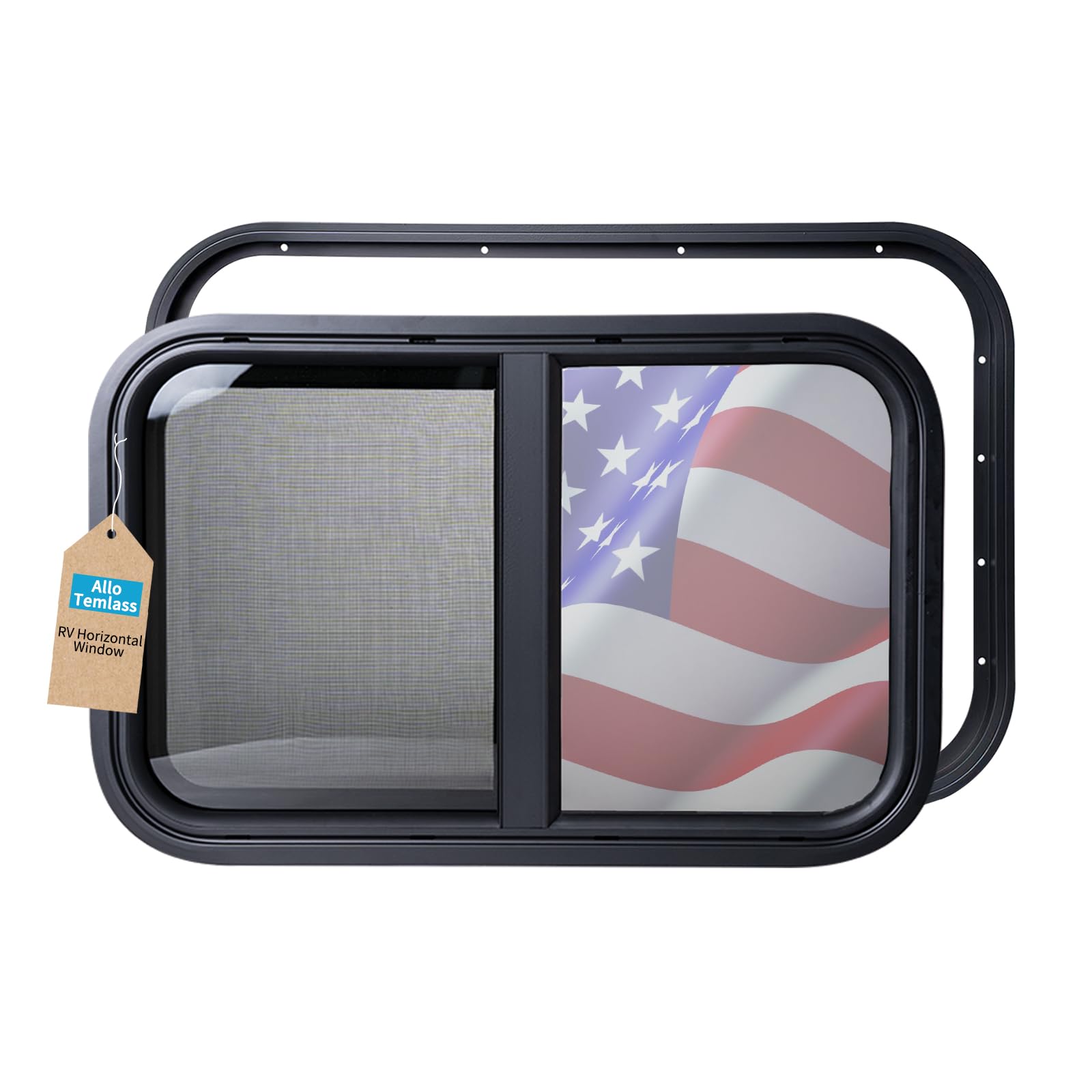 AlloTemlass Horizontal RV Window, 24