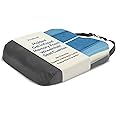 ProHeal Wheelchair Seat Cushion Gel Infused Memory Foam - Orthopedic, Coccyx, Tailbone Support - High Resilience for Positioning and Stability Prevents Pressure Sores and Skin Damage -18" x 18" x 3"