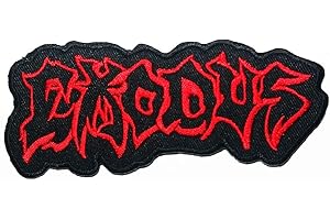 MUSIC E PATCH Music E American Thrash Metal Band Music Logo Patch Embroidered Sew Iron On Patches Badge Bags Hat Jeans Shoes T-Shirt Applique