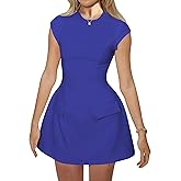 RANPHEE Women's Elegant Crew Neck Cap Sleeve Pencil Dress Ladies Spring Summer Semi Formal Graduation Party Dresses
