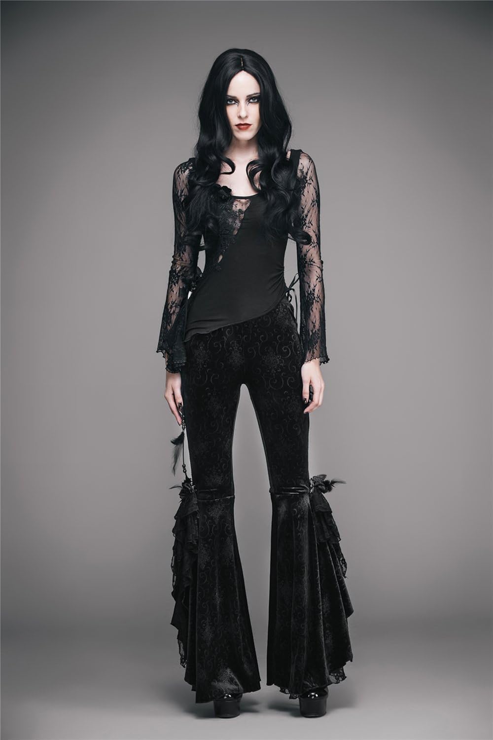 gothic bell bottoms