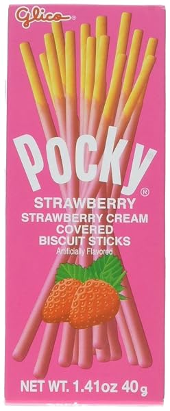GLICO – STRAWBERRY POCKY 1.41 OZ.