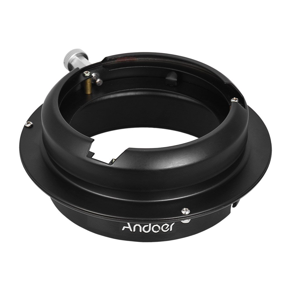 Andoer Elinchrom Mount to Bowens Mount Speedring Converter Adapter Ring for Bowen Mount Softbox Beauty Dish for Elinchrom Mount Studio Strobe Flash Light