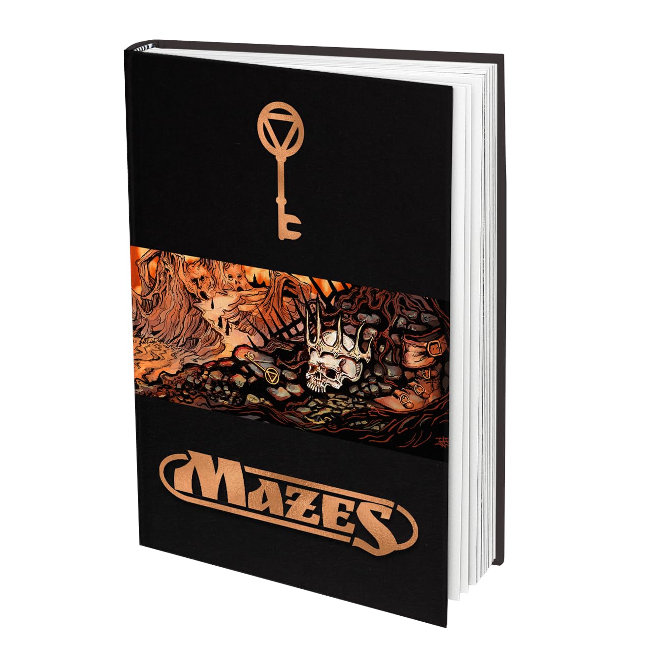 9th Level Games Mazes: Fantasy Roleplaying - Reforged, Hardcover RPG Book