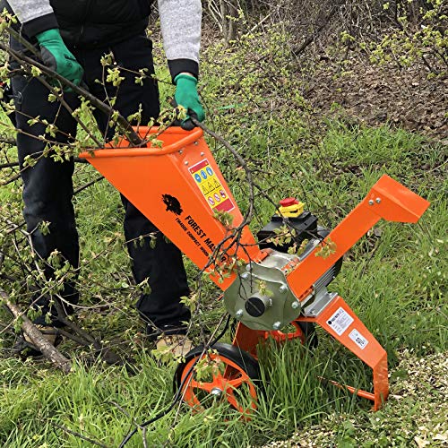 Forest Master Häcksler 2800 Watt 4 Ps AST Laub Holz Garten-Häcksler Garten-Schredder E-Häcksler – Bild 6