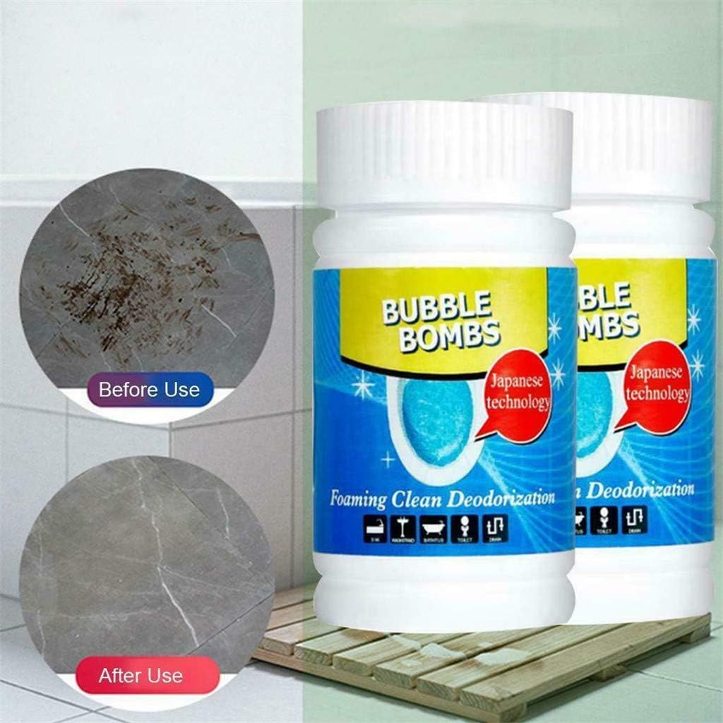 Bubble Bombs - Foaming Clean Deodorization - Magic Quick Foaming Washing Machine Sink Pipeline Dredge Agent Toilet Cleaner Quality 1 Bottle
