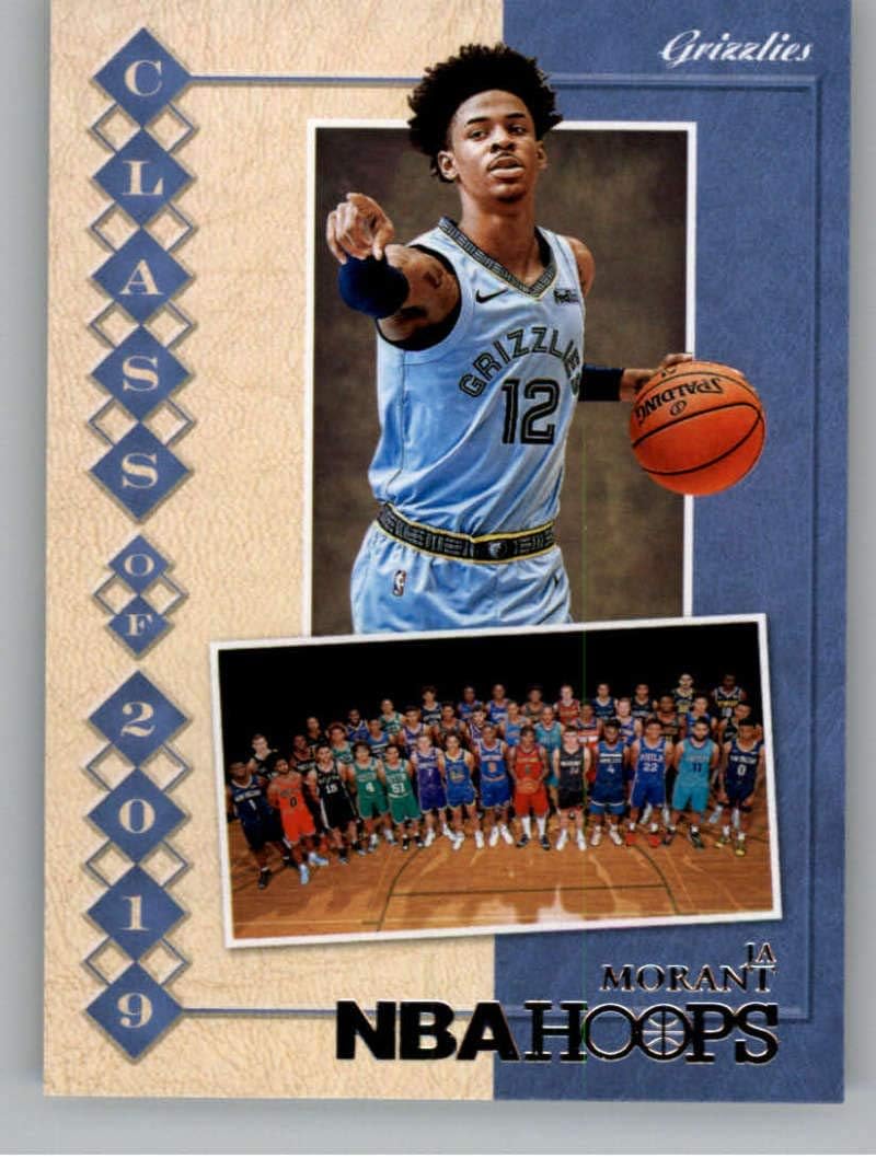 2019-20 Panini Hoops Class of 2019#9 Ja Morant Memphis Grizzlies RC Rookie NBA Basketball Trading Card
