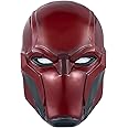 Red Cosplay Hero Helmet Mask Props for Men Women