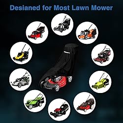 Outdoors Lawn Mower Cover - Heavy Duty 420D