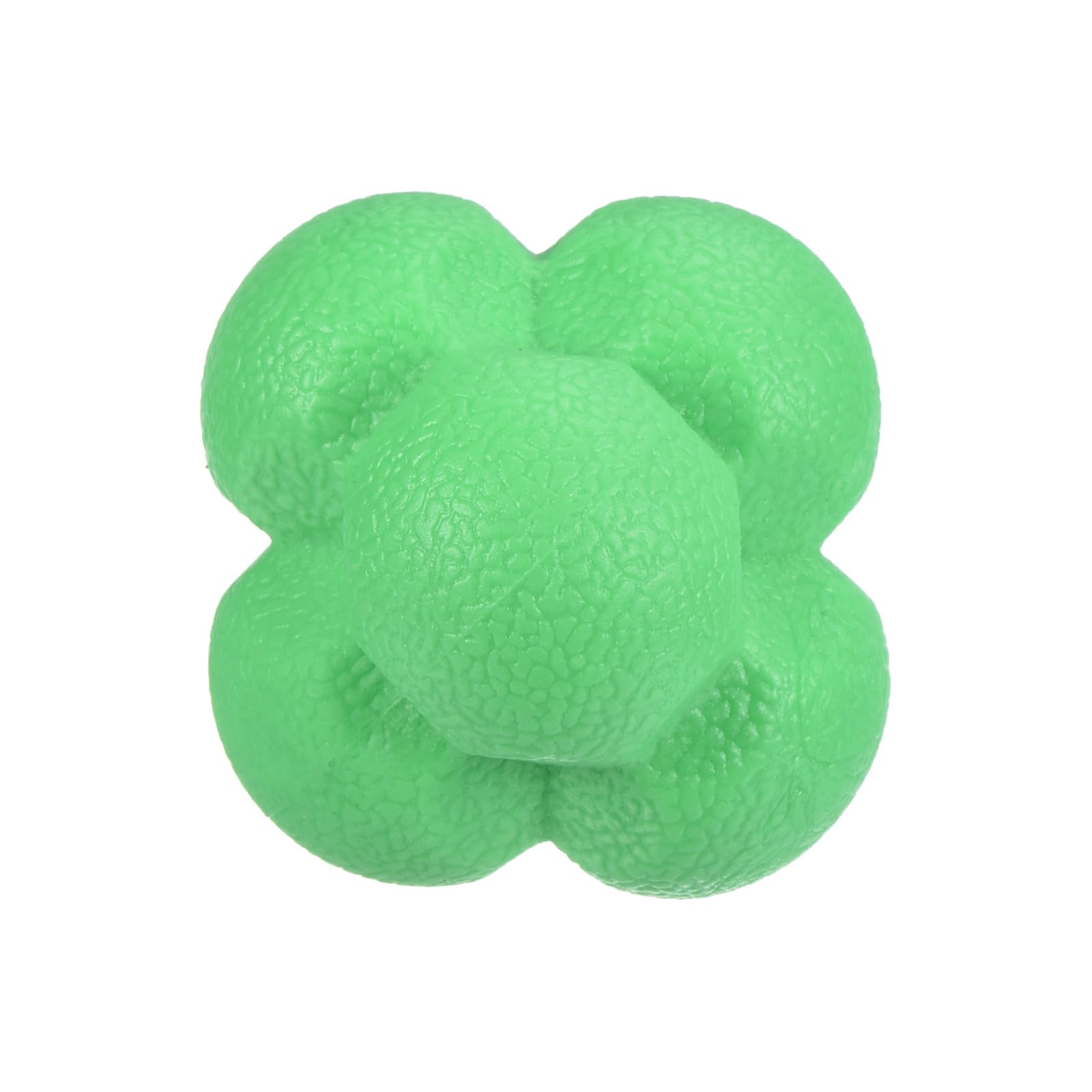 M METERXITY Reaction Ball - TPR High Difficulty Agility Training Ball Apply to Sports Exercise Daily Use (Green)