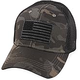 Highland Tactical Mens Hat Baseball Cap, Black Urban Camo, Large-X-Large US