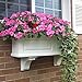 Mayne Nantucket 3-Foot Window Box – Self-Watering, Weather-Resistant Planter for Flowers – Durable Design for Outdoor Use, Perfect for Windows