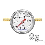 MEASUREMAN Fuel Pressure Gauge Kit 0-15Psi