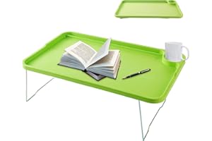 Bed Desk, Laptop Bed Table Foldable Laptop Tables for Desk for Stand with Cup Holder No-Slip Multi-Function Breakfast in Tray