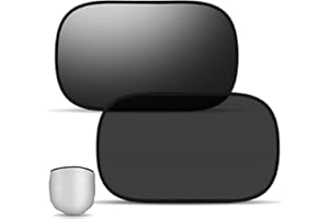 Universal Car Window Sun Shade for Kids Baby Adults Pets, Car Window Blinds, Baby Window Shade, UV Rays Protection Self-Adhes