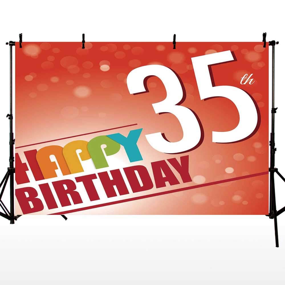 Amazon Com 35th Birthday Decorations Photography Background